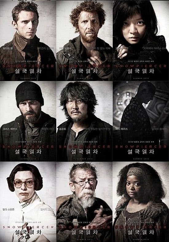 영화 설국열차 리뷰 : 인류 마지막 생존지역 11 설국열차 출연배우