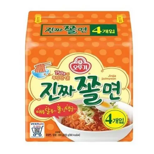 오뚜기 진짜쫄면 리뷰(2023년) 7 오뚜기 진짜쫄면 4EA