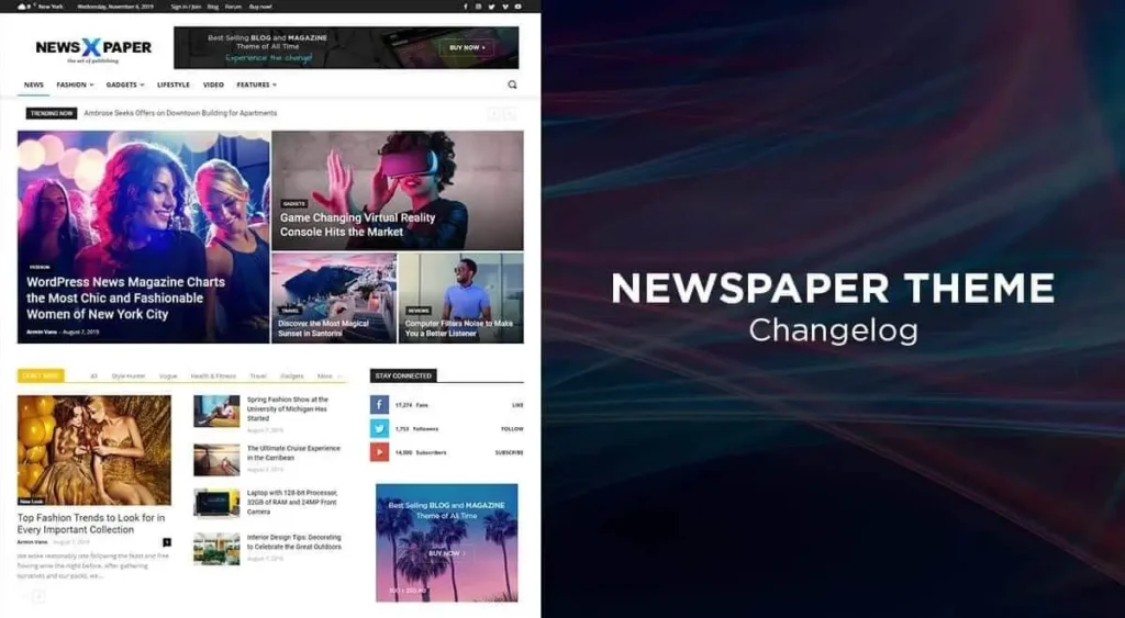 워드프레스 뉴스페이퍼 테마 리뷰 : 콘텐츠 사이트에 최적화된 테마 5 News Paper Theme %EC%86%8C%EA%B0%9C