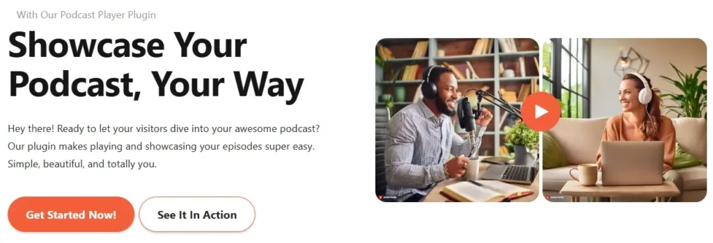 워드프레스 팟캐스트 테마 및 플러그인 16 Podcast Player plugin