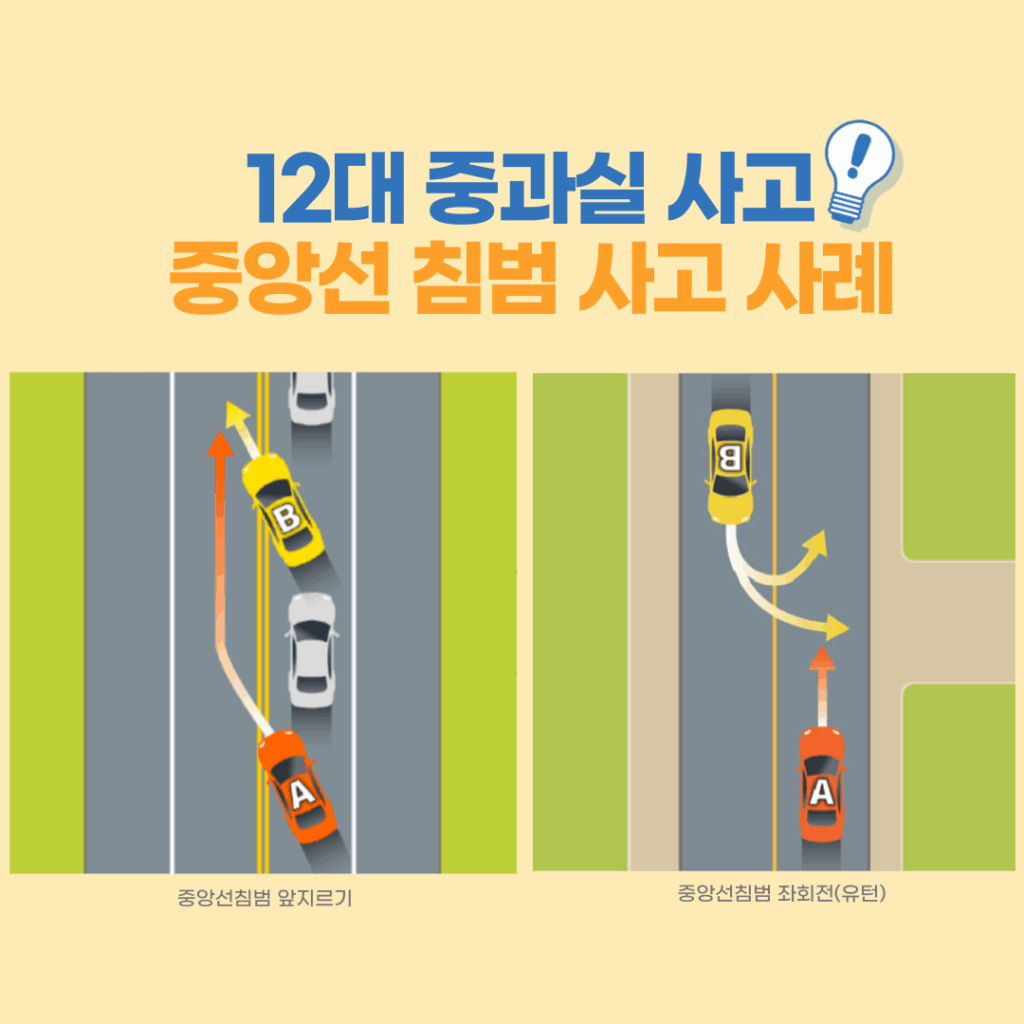 운전자보험이란 무엇인가 6 12대 중과실 사고 중앙선 침범 사고 사례