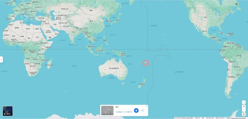 피지워터 생산하는 곳