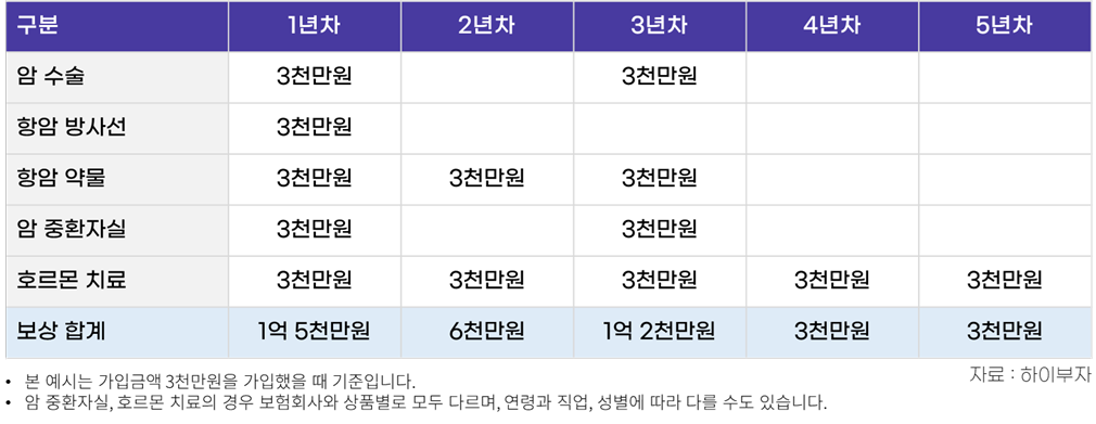 암 주요치료비란 무엇인가 24 암 주요치료비 보장 예시